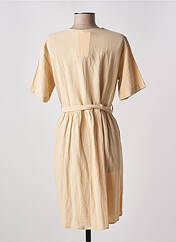 Robe mi-longue beige PIECES pour femme seconde vue