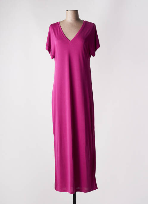 Robe longue violet GRACE & MILA pour femme