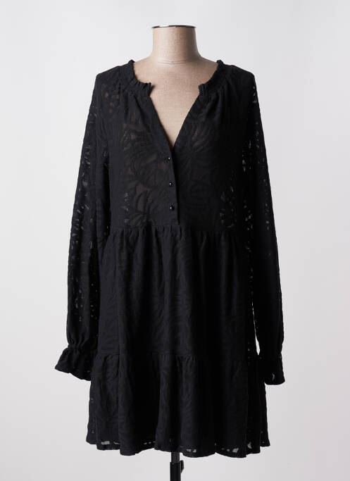 Robe mi-longue noir CHARLIOR pour femme