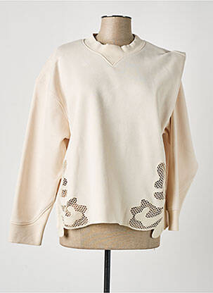 Sweat-shirt beige Y.A.S pour femme