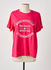 T-shirt rose JUBYLEE pour femme seconde vue