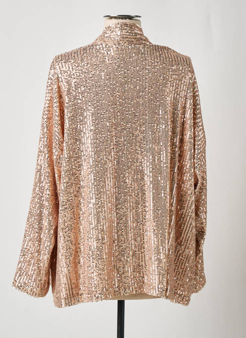 Veste kimono manches longues rose KILKY femme