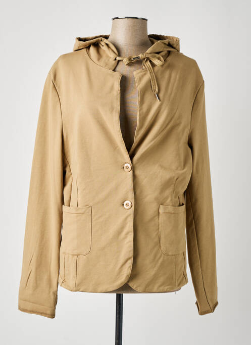 Blazer beige fonce IZZY pour femme