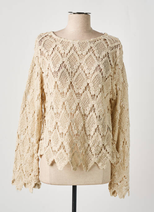 Pull beige Y.A.S pour femme