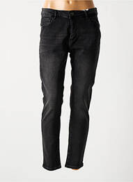 Jeans coupe slim stretch taille normale noir ONADO femme