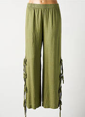 Pantalon large vert INTUITION pour femme seconde vue