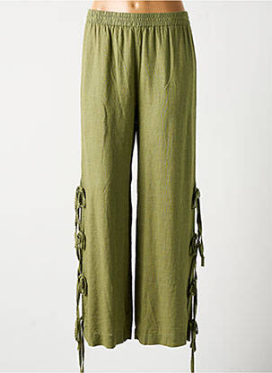 Pantalon large vert INTUITION pour femme