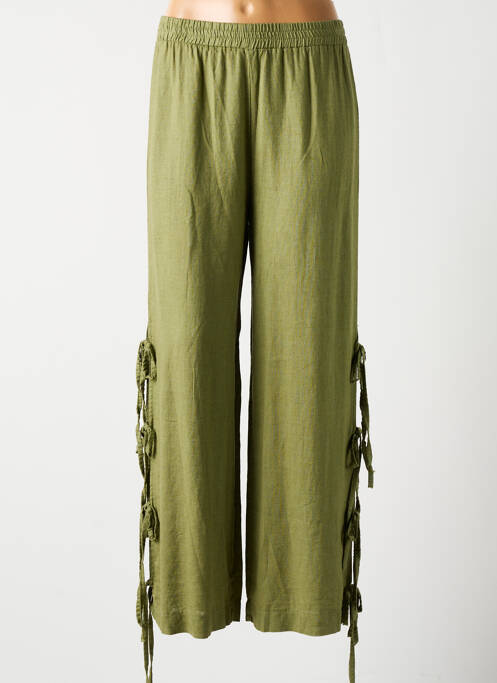 Pantalon large vert INTUITION pour femme