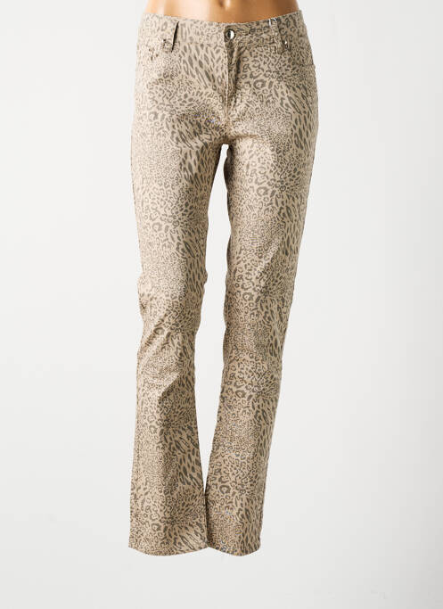 Pantalon slim beige ONADO pour femme