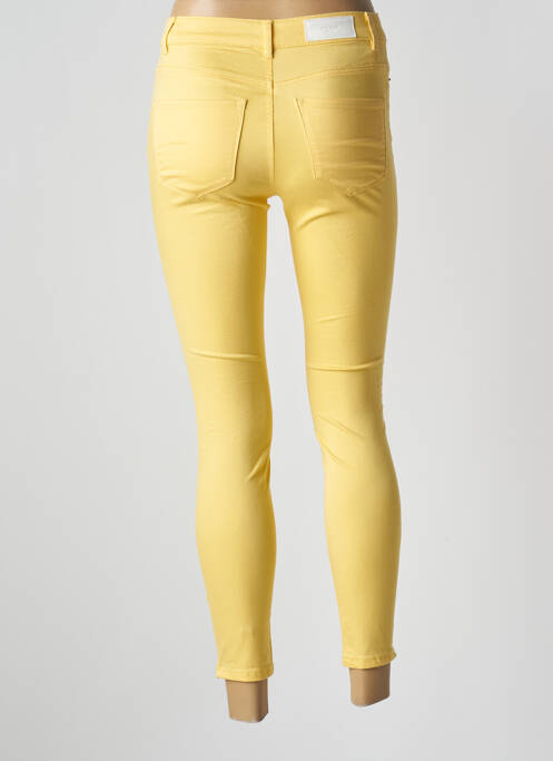 Jeans coupe slim jaune VERO MODA pour femme