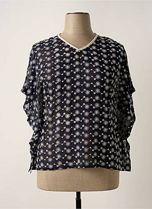 Blouse bleu MERI & ESCA pour femme