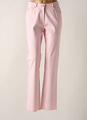 Pantalon droit rose IMPULSION pour femme seconde vue