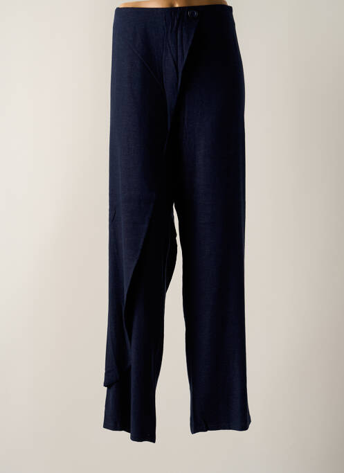 Pantalon droit bleu MERI & ESCA pour femme