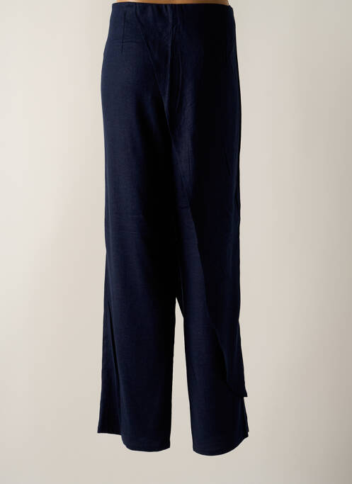 Pantalon droit bleu MERI & ESCA pour femme