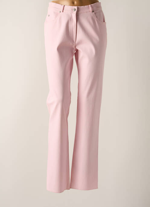 Pantalon droit rose IMPULSION pour femme