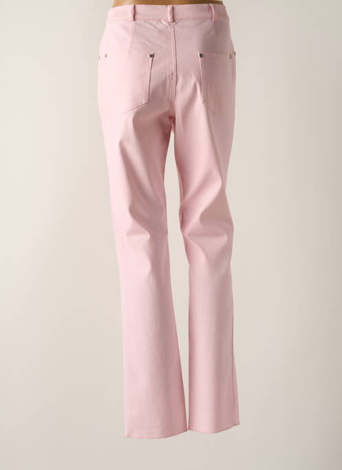 Pantalon droit rose IMPULSION pour femme