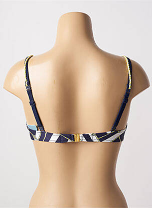 Haut de maillot de bain stretch haut soutien-gorge emboitant bleu MARIE JO femme