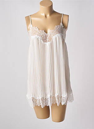 Nuisette/combinette légère et transparente beige MARJOLAINE femme