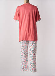 Pyjama orange CANAT pour femme seconde vue