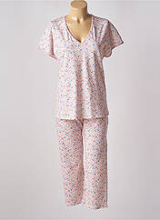 Pyjama rose LE CHAT pour femme seconde vue