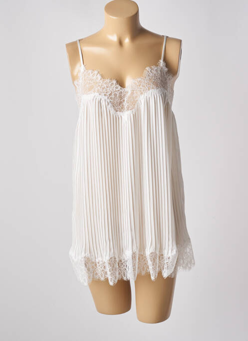 Nuisette/combinette légère et transparente beige MARJOLAINE femme