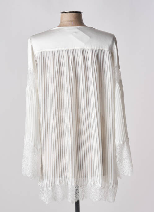 Déshabillé blanc MARJOLAINE pour femme