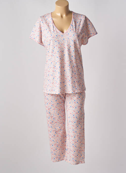 Pyjama rose LE CHAT pour femme