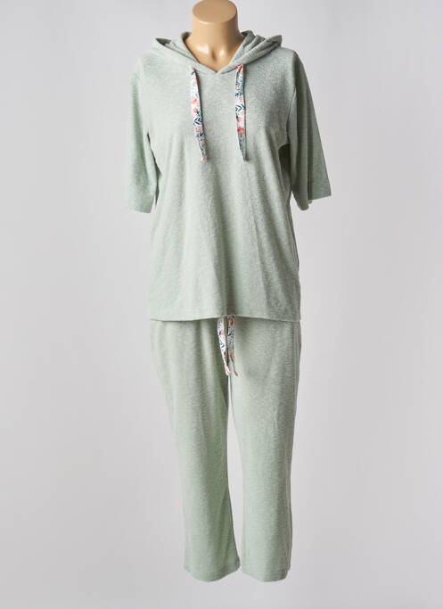 Pyjama vert CANAT pour femme