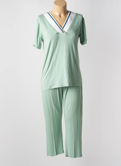 Pyjama vert CANAT pour femme