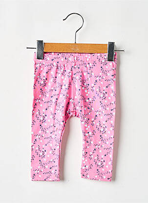 Legging stretch taille élastique rose NAME IT fille