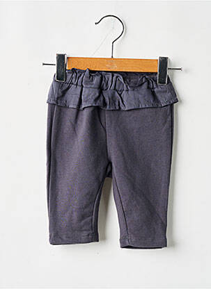 Pantalon droit resserrée sur le bas taille ajustable gris NAME IT fille