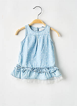 Robe mi-longue sans manche sans manche bleu NAME IT fille