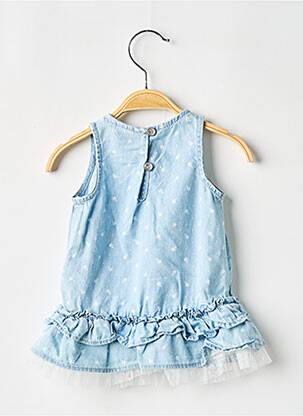 Robe mi-longue sans manche sans manche bleu NAME IT fille