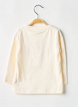 T-shirt coupe cintrée manches longues beige NAME IT fille