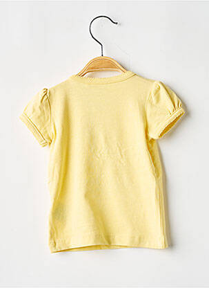 T-shirt coupe cintrée manches courtes jaune NAME IT fille
