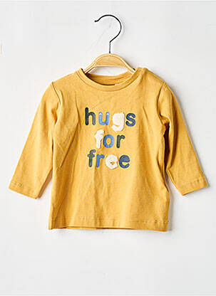 T-shirt manches longues manches longues jaune NAME IT garçon