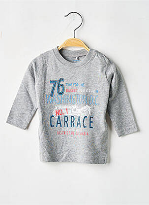 T-shirt manches longues manches longues gris NAME IT garçon