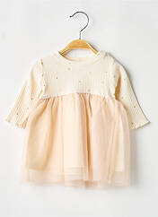 Robe mi-longue beige NAME IT pour fille seconde vue