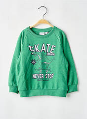 Sweat-shirt vert NAME IT pour garçon seconde vue