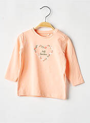 T-shirt orange NAME IT pour fille seconde vue