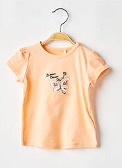 T-shirt orange NAME IT pour fille seconde vue