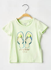 T-shirt vert NAME IT pour fille seconde vue