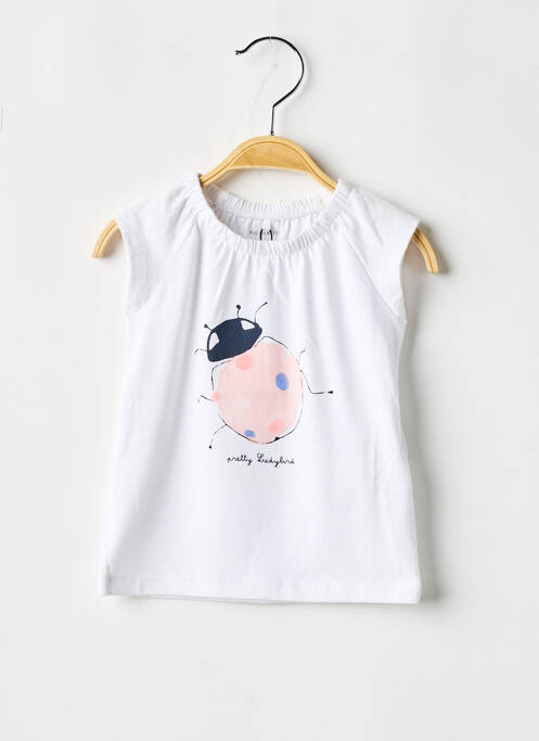 T-shirt blanc NAME IT pour fille