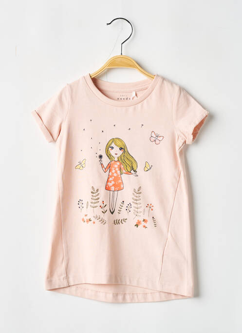 T-shirt rose NAME IT pour fille