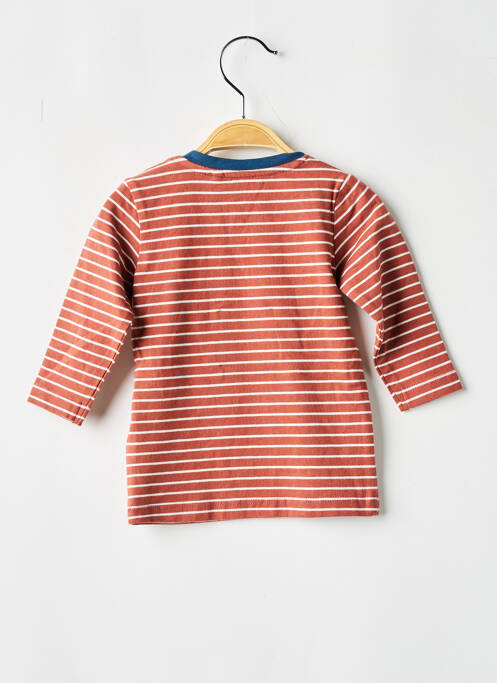 T-shirt marron NAME IT pour garçon