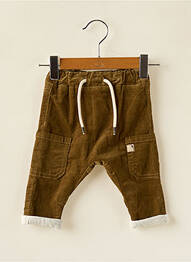 Pantalon slim taille élastique taille élastique vert NAME IT garcon