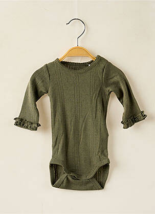 Body lingerie stretch vert NAME IT fille