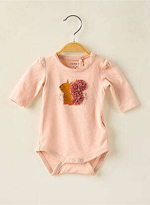 Body lingerie bio orange NAME IT fille