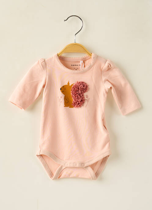 Body lingerie orange NAME IT pour fille