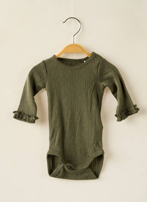 Body lingerie vert NAME IT pour fille